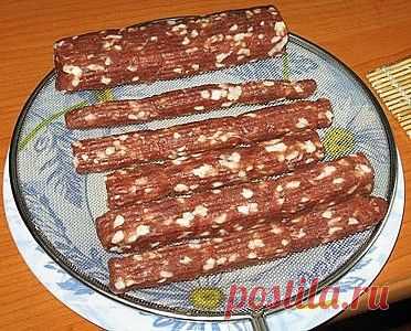НАТУРАЛЬНАЯ СЫРО-ВЯЛЕНАЯ КОЛБАСА