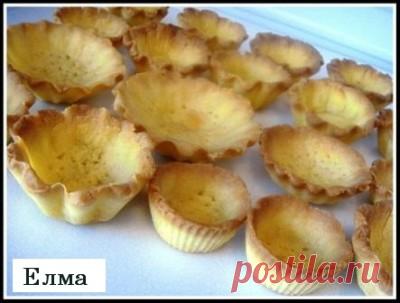 Универсальное тесто для корзинок : Рецепты теста