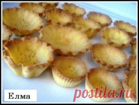 Универсальное тесто для корзинок : Рецепты теста