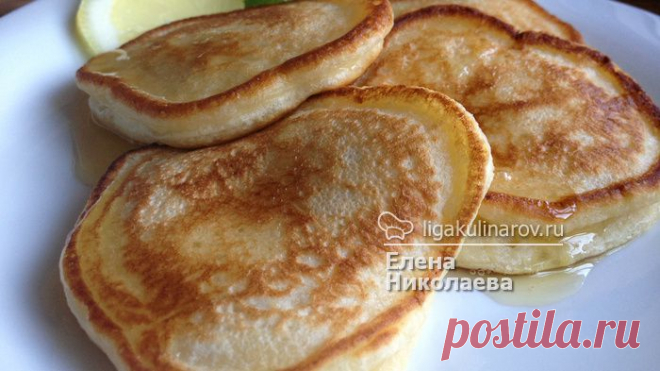 Лимонно-творожные оладья – рецепт с фото от Лиги Кулинаров, пошаговый рецепт