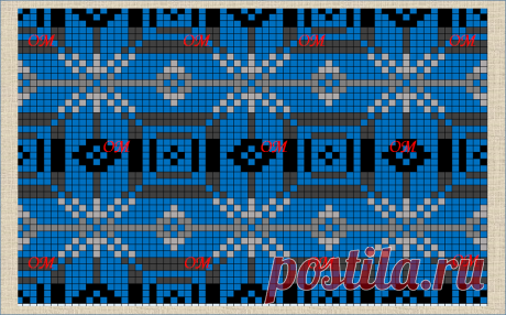 21 жаккардовая схема в стиле норвежских узоров | ЖАККАРДос | Яндекс Дзен