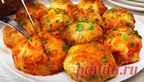 Голубцы по-турецки на сковороде. Простой домашний рецепт: очень вкусные