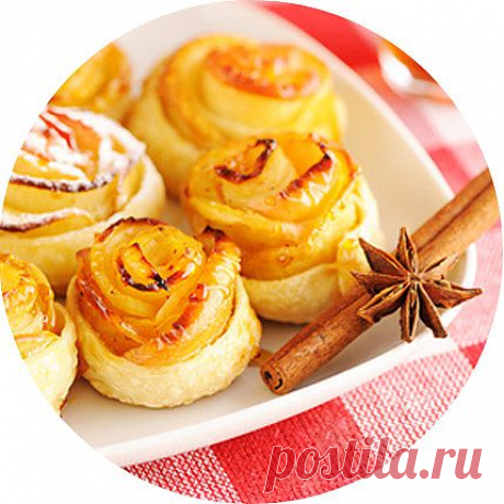 Вкусные и быстрые яблочные булочки с корицей!