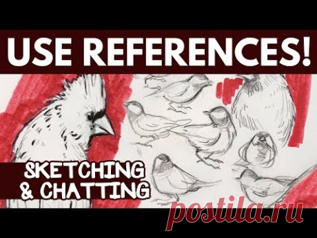 I think it's important to use references as study material when you draw. It is the only way to know what something looks like! I hope you enjoyed watching m...