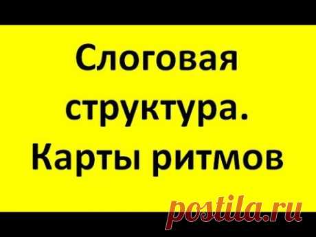 Слоговая структура. Наглядные пособия для коррекции слоговой структуры: карты ритмов зая коза и т.д.