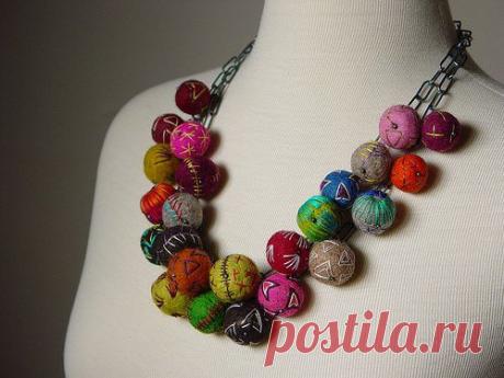 Вышитые бусы / Украшения и бижутерия / ВТОРАЯ УЛИЦА