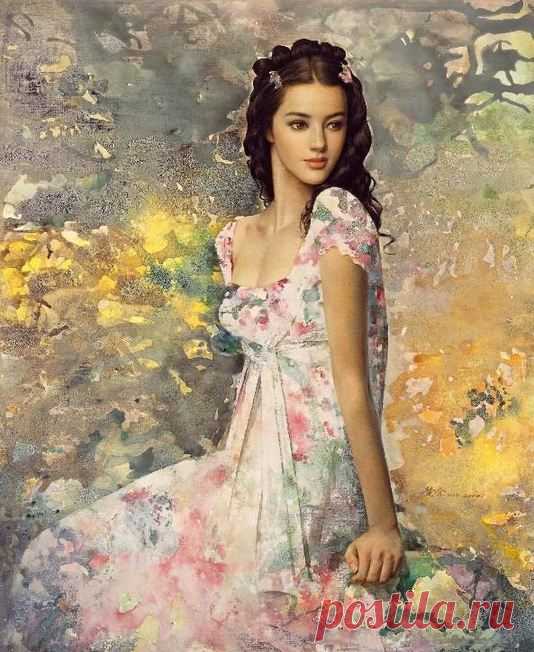 Китайский художник Xie Chuyu (Се Чую)