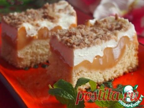 Карамельное пирожное - кулинарный рецепт
