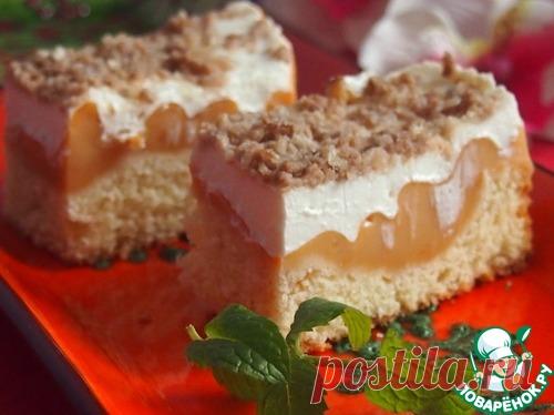 Карамельное пирожное - кулинарный рецепт