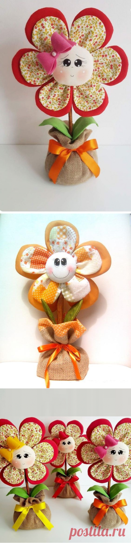 DIY Flores de Tela - Manualidades