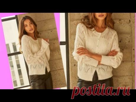 КРАСИВО и вполне реально связать ЖАКЕТ СПИЦАМИ Вяжем красивую модель по бесплатному видео-проекту!  Схема + выкройка + вязание узора + инструкция на разные размеры, которую смотрите здесь: Прямо сейчас смотрите еще больше красивых вязаных моделей! Подписывайтесь на мой  Telegram: https://t.me/SvetlanaLosevaknit