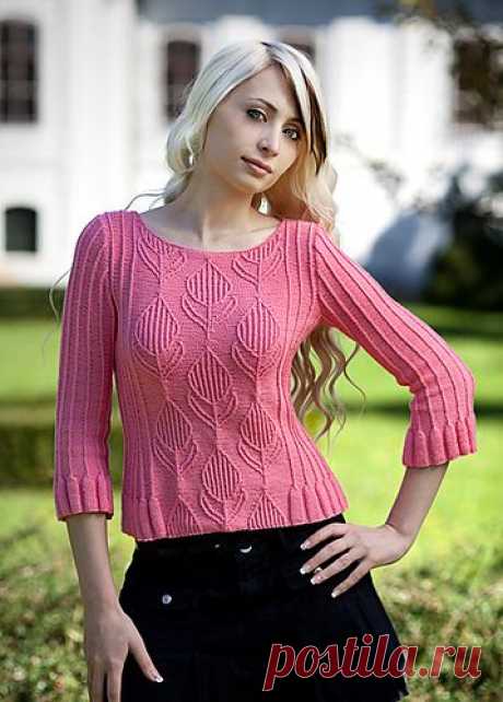 A beautiful sweater knitting. Women's fashion sweater knitting | Домоводство для всей семьи