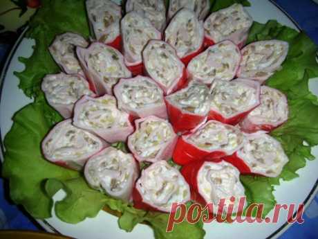 5 рецептов с крабовыми палочками
