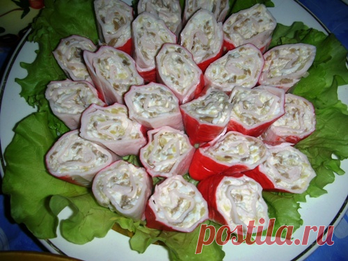 5 рецептов с крабовыми палочками