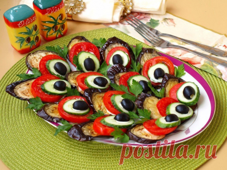 Яркая закуска «Павлиний хвост» | Четыре вкуса