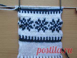 tru-knitting: Вяжем жаккард. Маленькие секреты.