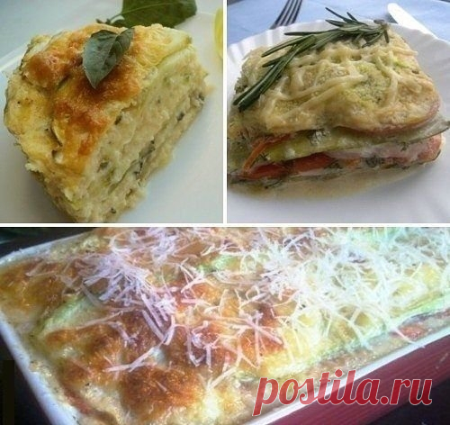 Лазанья из кабачков (обед или ужин)