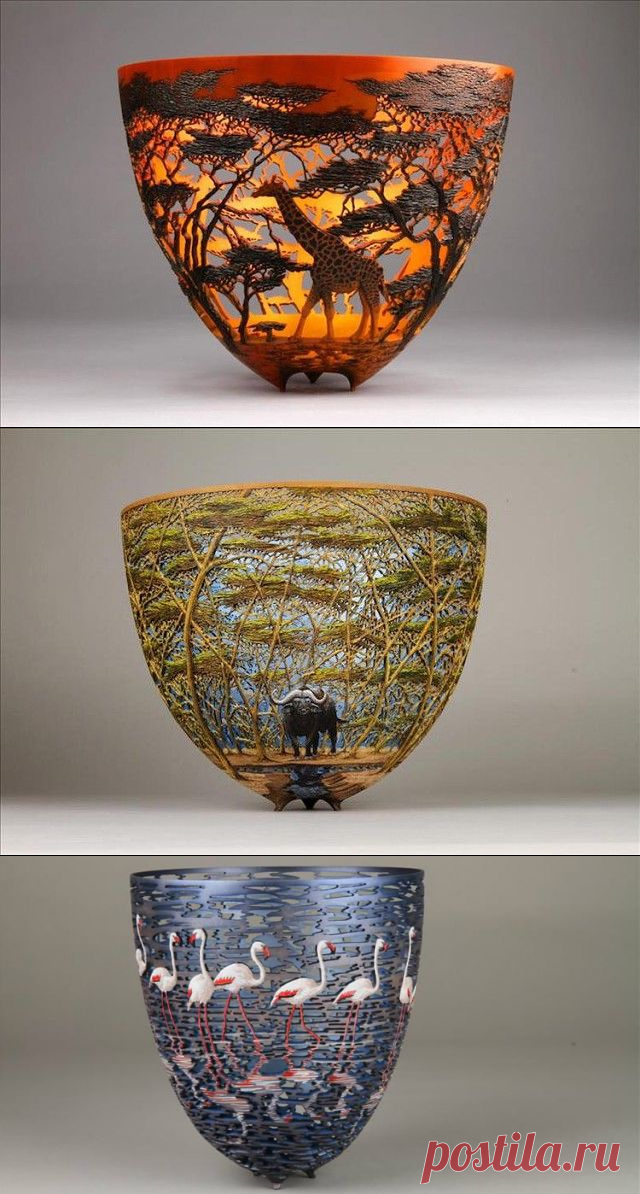 Оригинальные вазы из валежника — Сделай сам, идеи для творчества - DIY Ideas