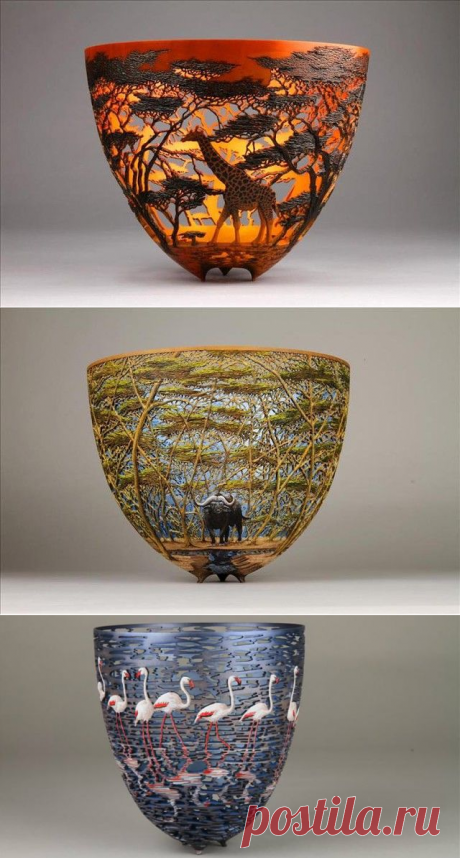 Оригинальные вазы из валежника — Сделай сам, идеи для творчества - DIY Ideas