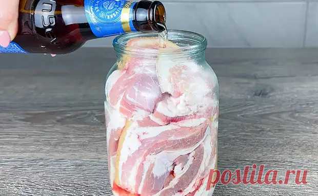 Испанский мясник научил делать мясо мягче масла: маринуем на пиве в стеклянной банке - Steak Lovers - Медиаплатформа МирТесен