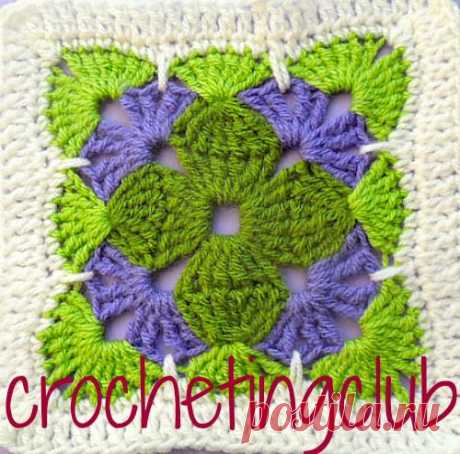 crochetingclub: Jan Eaton: триколор кв. crochetingclub оригинальная версия