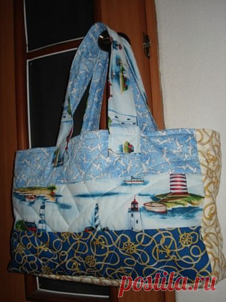 Сумка в стиле пэчворк - Ярмарка Мастеров - ручная работа, handmade
