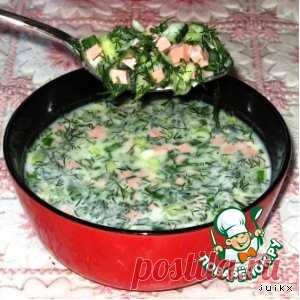 Окрошка на сыворотке