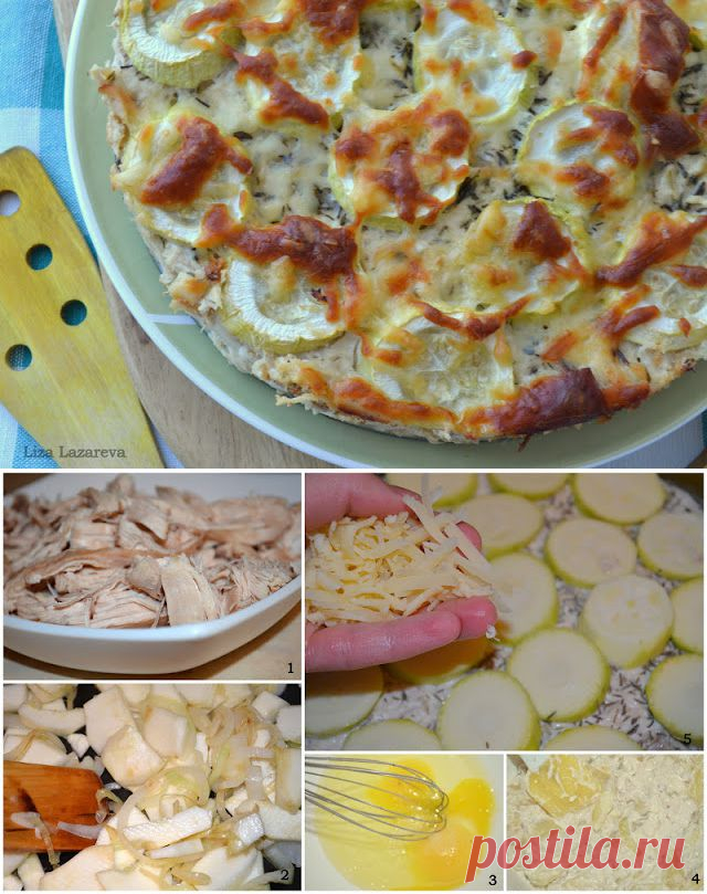 Куриный пирог от Юлии Высоцкой - Простые рецепты Овкусе.ру