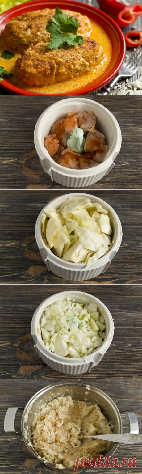 Ленивые голубцы в духовке с рисом и курицей в томатном соусе!