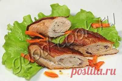 Хорошая кухня - куриные рулетики, запечённые под беконом. Кулинарная книга рецептов. Салаты, выпечка.