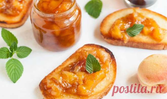 Рецепт варенья из персиков с кофейными зернами — MEGOCOOKER