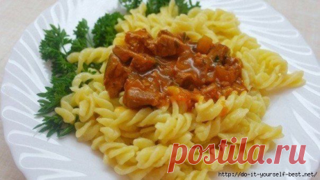 Мясная подлива-соус для вторых блюд