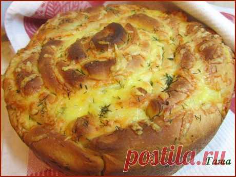 Хлеб &quot;Роза с сыром&quot;