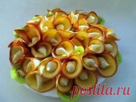 Пирожные на скорую руку «Каллы» | Вкусняшка