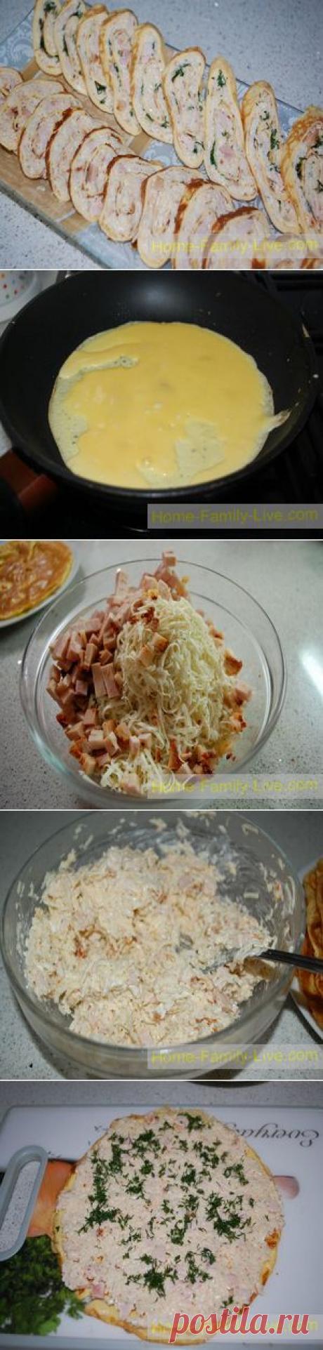 Сырные рулетики - Кулинарные рецепты