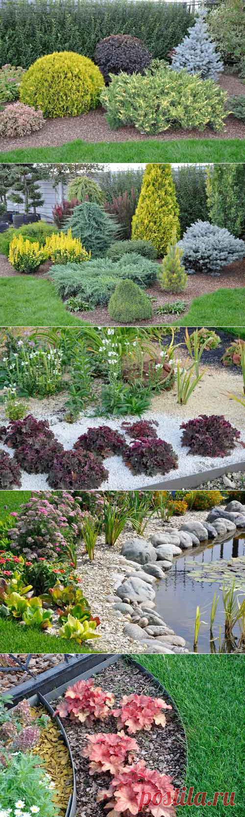 Декоративная отсыпка. Материал для декоративной отсыпки. Использование в дизайне.