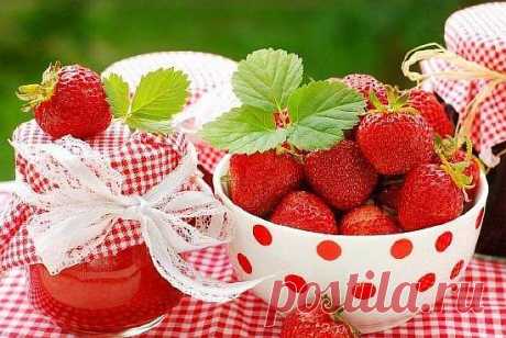 Самые необычные рецепты клубничного варенья! • Искусство здоровой жизни