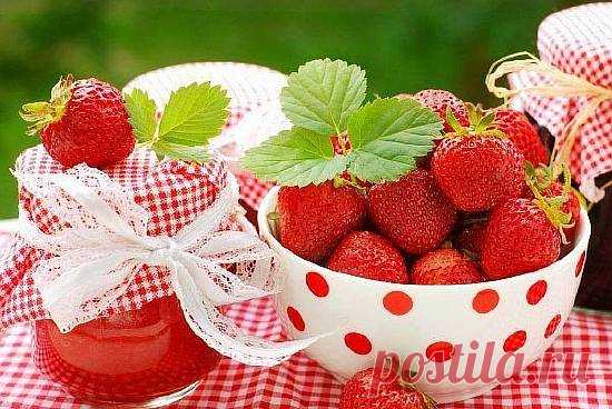 Самые необычные рецепты клубничного варенья! • Искусство здоровой жизни