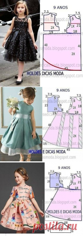 (49) Одноклассники    Платья для девочки.