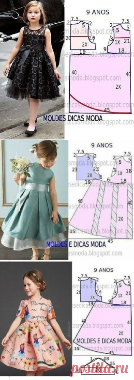 (49) Одноклассники    Платья для девочки.