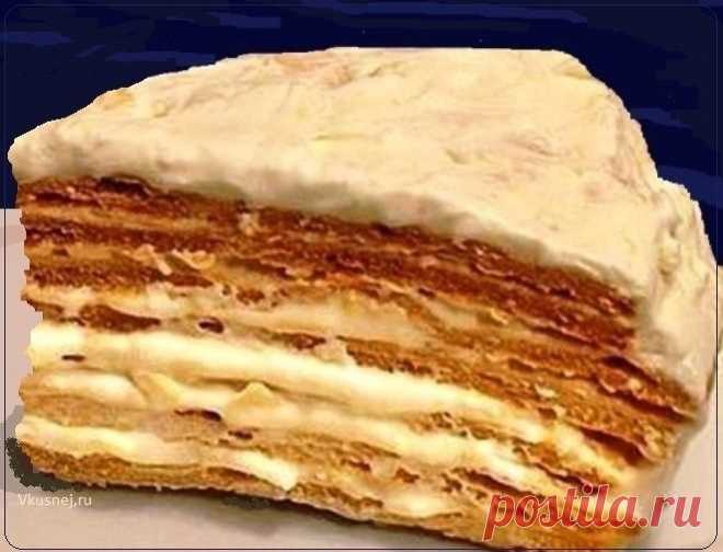 Торт "Парижский коктейль" так и тает во рту! | Четыре вкуса