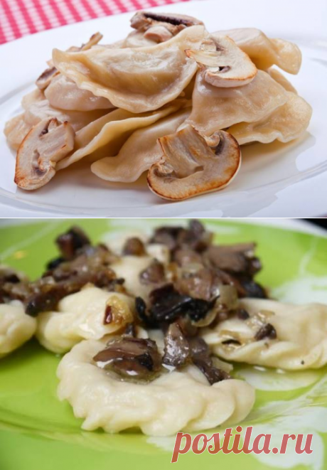 Вареники с картошкой и грибами - рецепт с фото / Простые рецепты