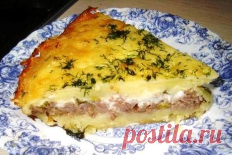 Картофельная запеканка с фаршем в духовке — рецепт с фото