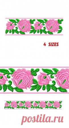 Дизайн Машинной Вышивки (Цветочный Бордюр) Купить
Цветочный бордюр, Роза. Дизайн для машинной вышивки (Вышивальный файл: pes, xxx, jef, exp, vip, dst, hus, vp3). Для автоматических вышивальных машин.