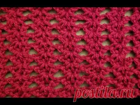 The Tunisian Shell Lace Crochet Tutorial!