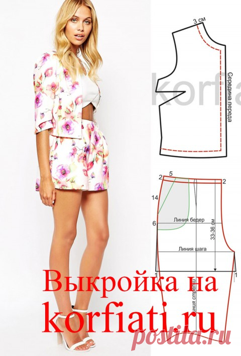 Выкройки одежды от Анастасии Корфиати