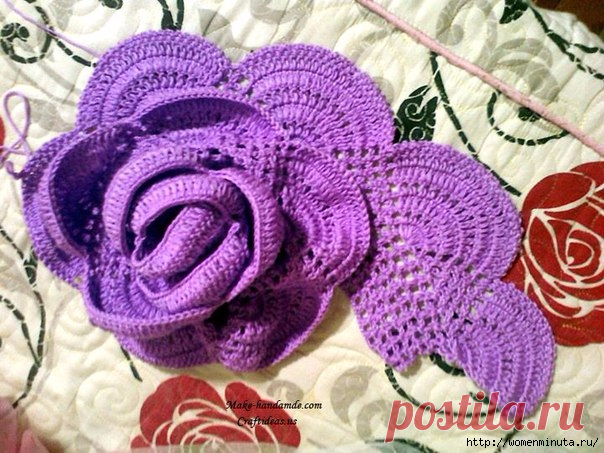 вязаные цветы | Записи в рубрике вязаные цветы | Дневник домоправительницы