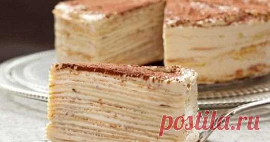 Коронный торт французской кухни   Благодаря маленьким секретам французской кухни, тортик получается таким вкусным и душистым…
