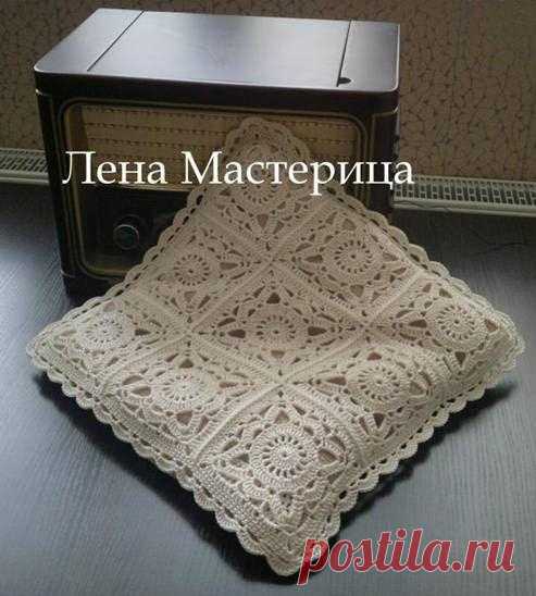 МК красивого квадратного мотива
