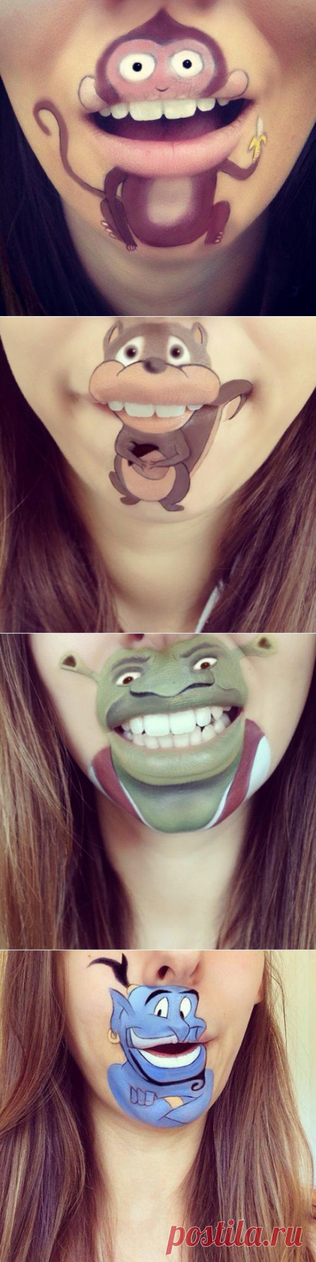 Мультяшные персонажи с губами Лауры Дженкинсон (28 )